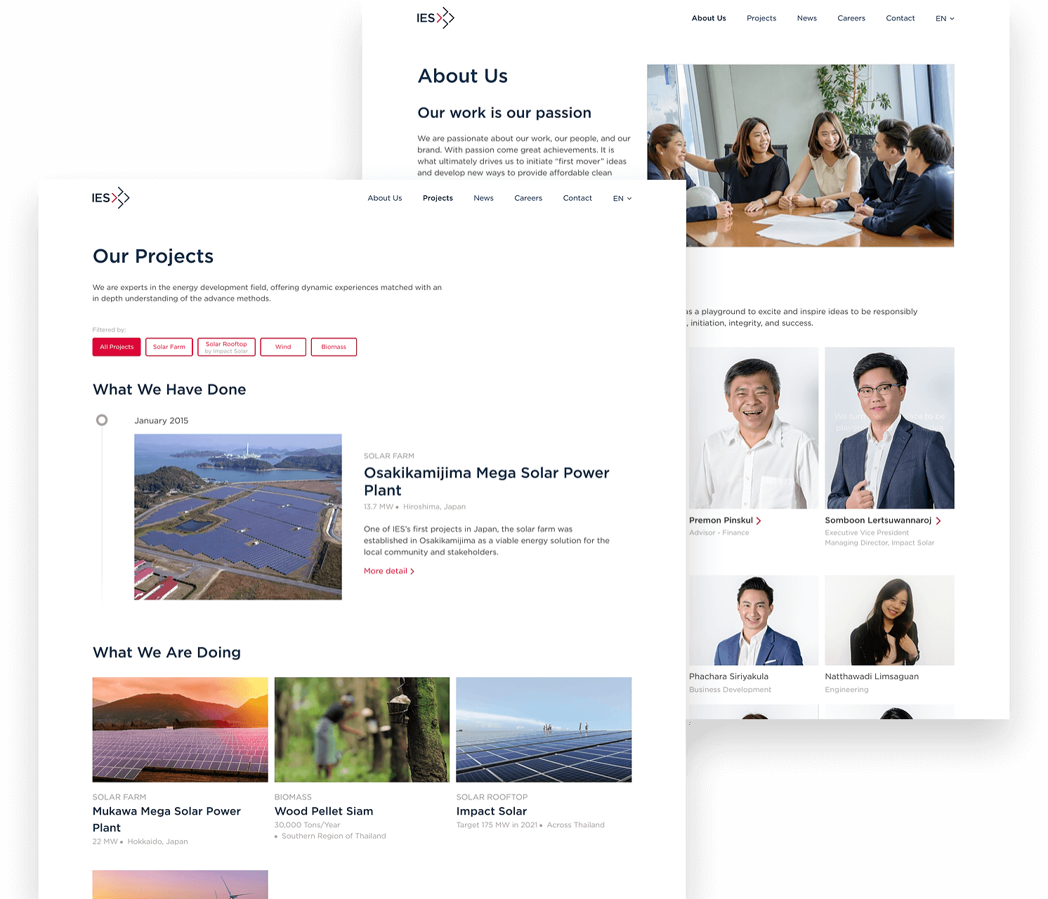 Biscuit Studio's work. Impact Electron Siam (IES).